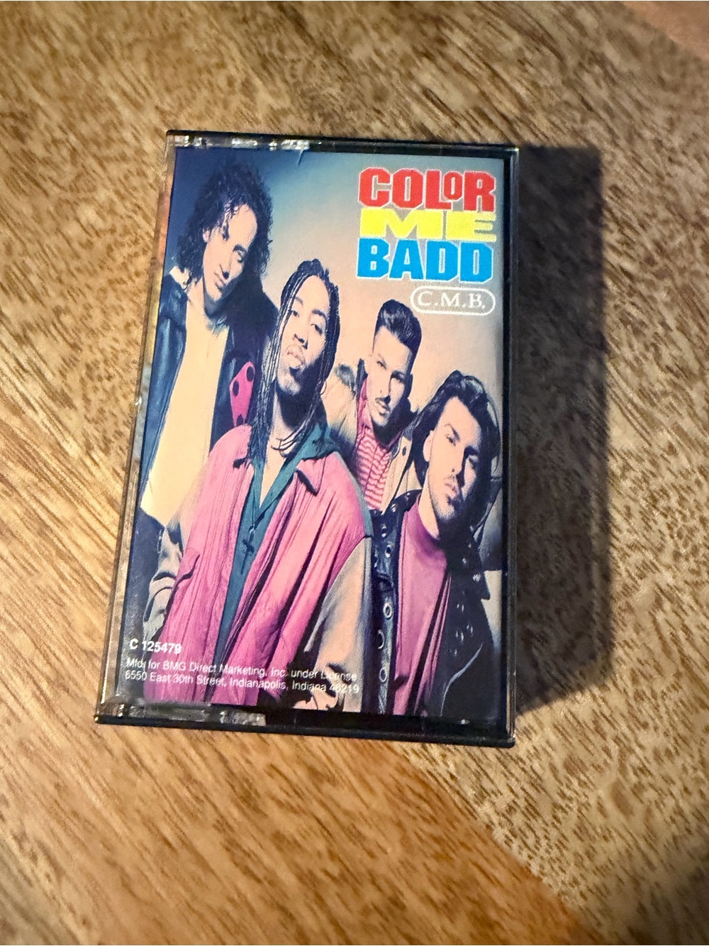 Color Me Badd C. M. B. Cassette Tape - 1991 vintage triple platinum